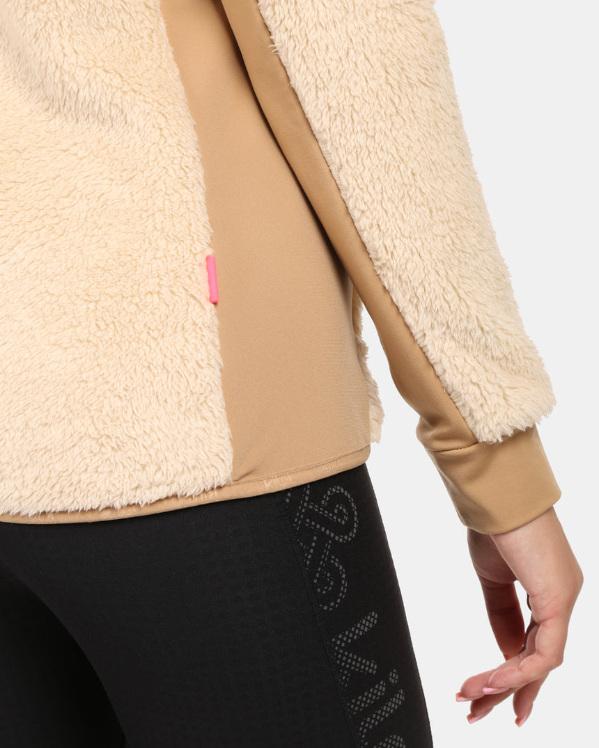 Women´s hairy fleece hoodie Kilpi NORKA-W