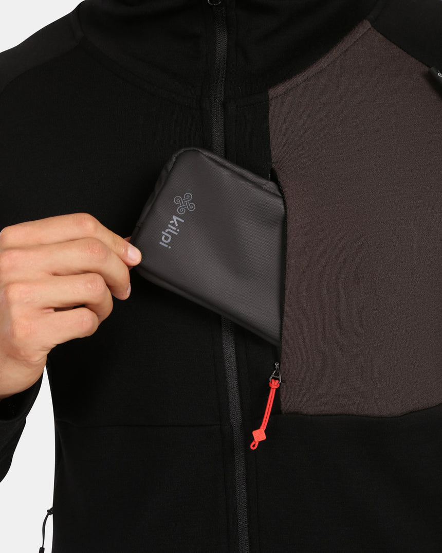 Men´s merino sweater with hood Kilpi MERINI-M