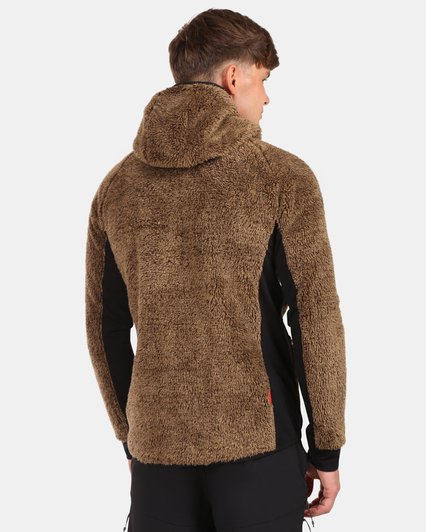 Men´s hairy fleece hoodie Kilpi NORKA-M