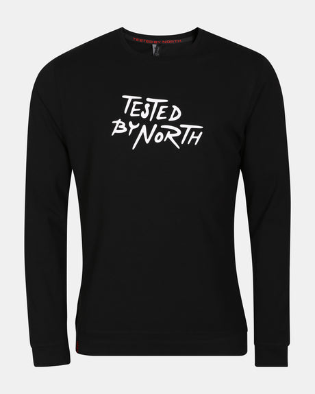 Men´s cotton long sleeve T-shirt Kilpi BASE-M