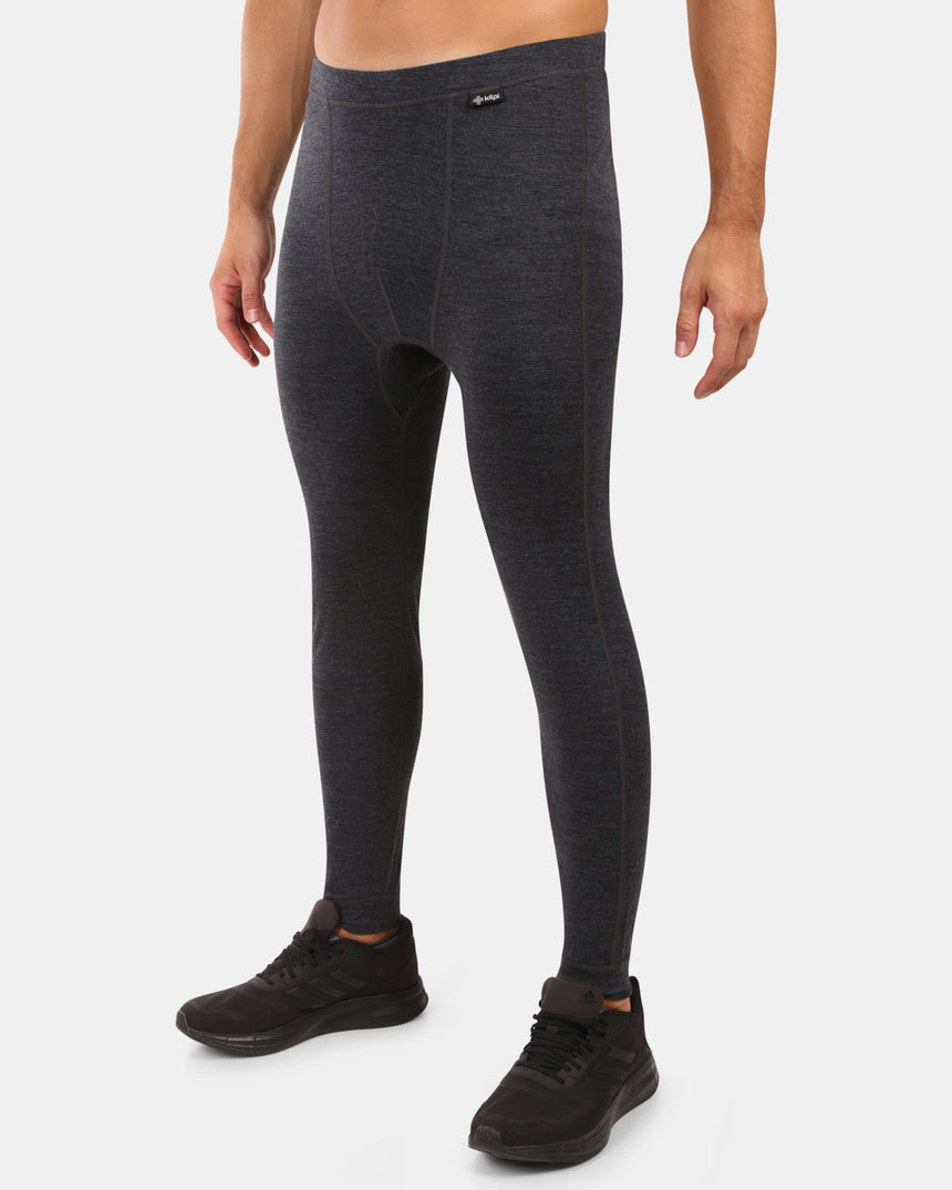 Pánska merino vlna base vrstvené nohavice Kilpi MAVORA BOTTOM-M