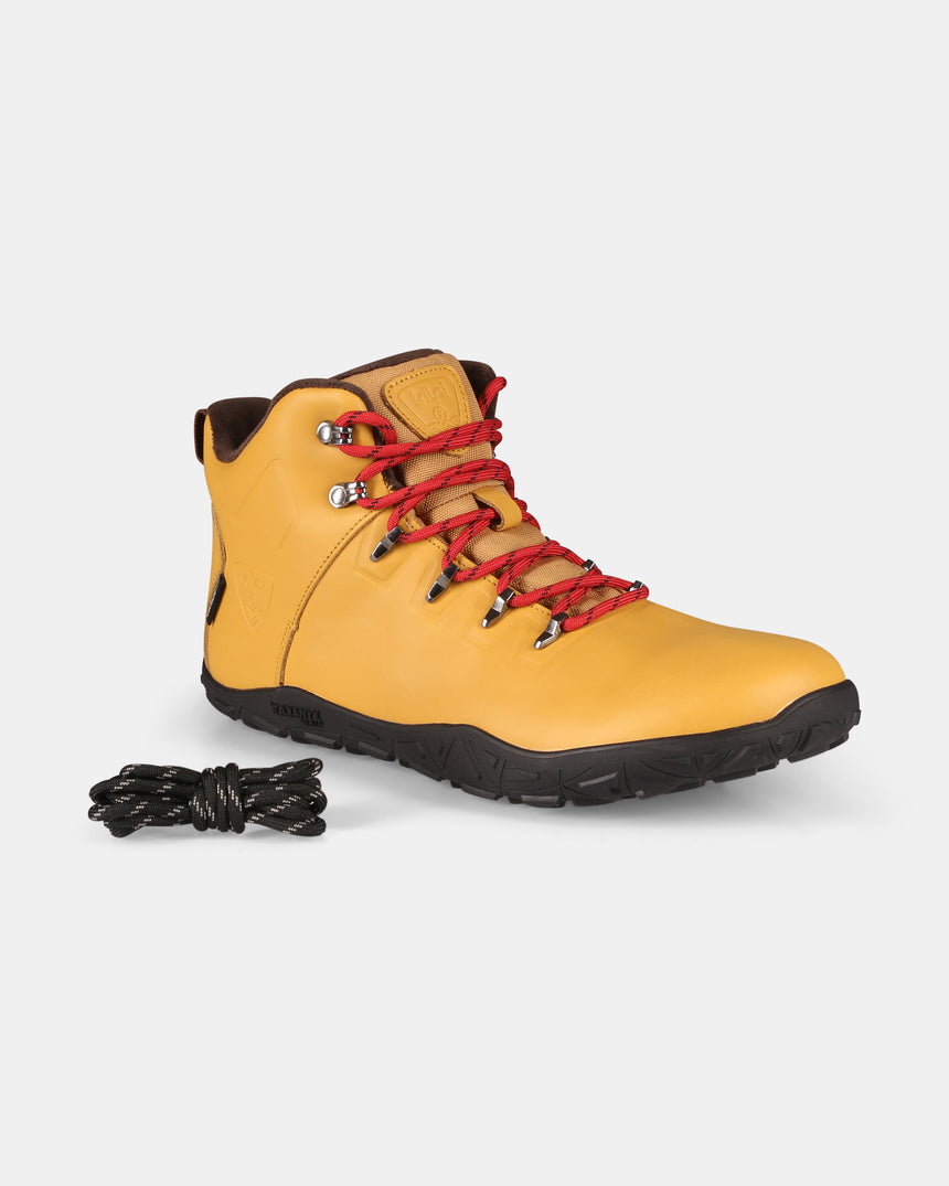 Unisex high outdoor barefoot shoes Kilpi BARE LEATHER HIGH-U